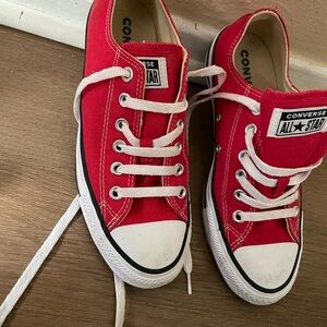 Converse Red All Star Sneakers